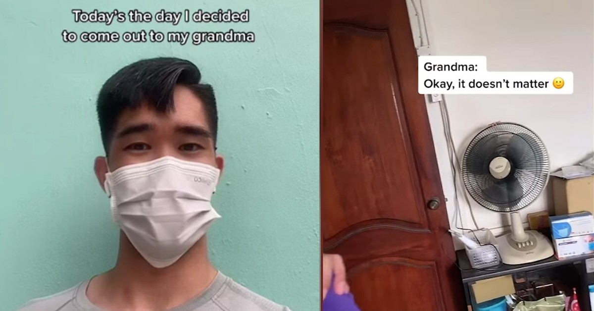 MAN TELLS GRANDMA HE LIKE GUYS, GRANDMA SAID “IT’S OK”