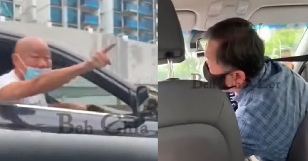 DRIVERS STOP CARS IN MIDDLE OF ROAD TO SCOLD EACH OTHER: “LE KANINABU AH!”