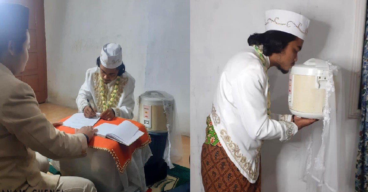 MAN GOT MARRIED TO HIS RICE COOKER, THEN DIVORCED 4 DAYS LATER