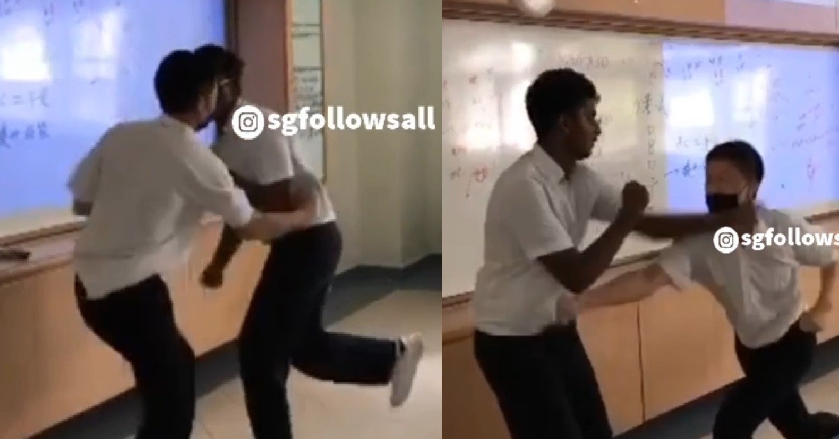 YP NOT HAPPY WITH RIVAL, PUNCH HIS LIVER AND FIGHT IN CLASS