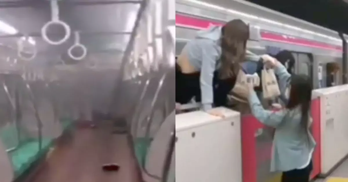 TOKYO MAN DRESS AS JOKER STABBED PEOPLE IN TRAIN & SET FIRE