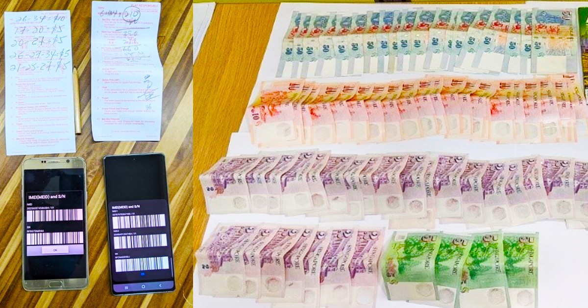 8 PERSON CAUGHT FOR ILLEGAL HORSE GAMBLING AT WOODLANDS & YISHUN