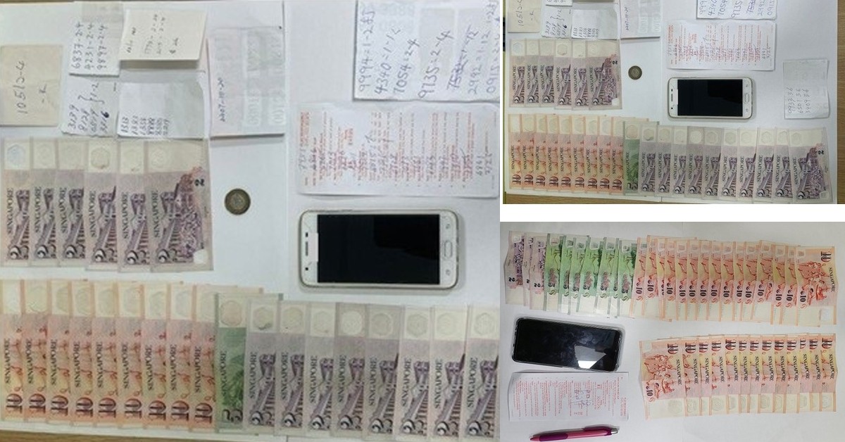 7 PEOPLE INVESTIGATED FOR ILLEGAL GAMBLING IN WOODLANDS & YISHUN