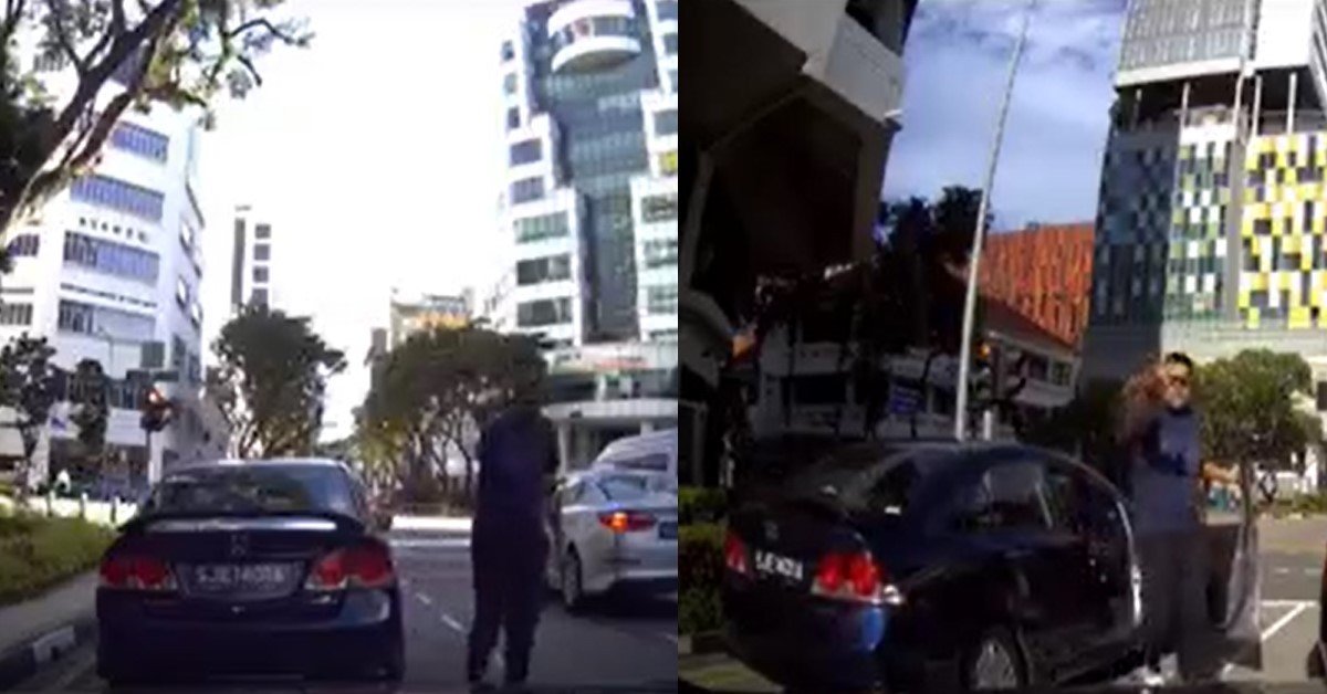 RAGING DRIVER THINKS HE OWNS WHOLE ROAD, KEEPS FINDING PROBLEM WITH OTHER DRIVER