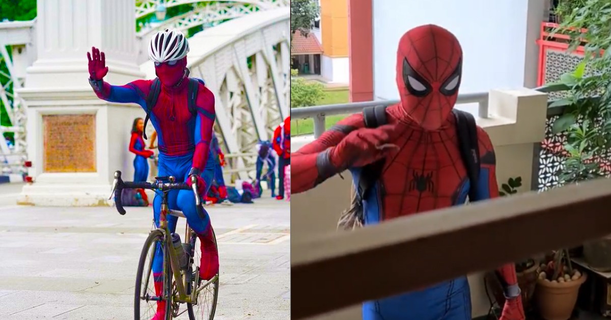 LOCAL SPIDERMAN MAKING KIDS SMILE AT PARTIES
