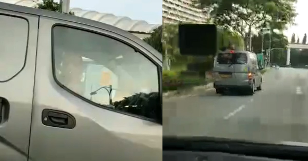 DRIVER CAUGHT USING HANDPHONE & KANA HORN ALSO DON’T KNOW