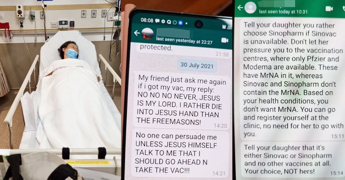 WOMAN INFLUENCE BY FRIENDS TO TAKE IVERMECTIN FOR COVID-19 ENDS UP IN HOSPITAL