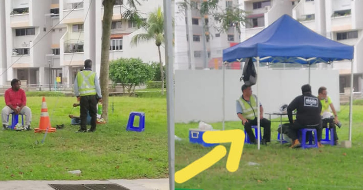 WORKER WHISTLE AT WOMAN AT MARYMOUNT, NO WEAR MASK