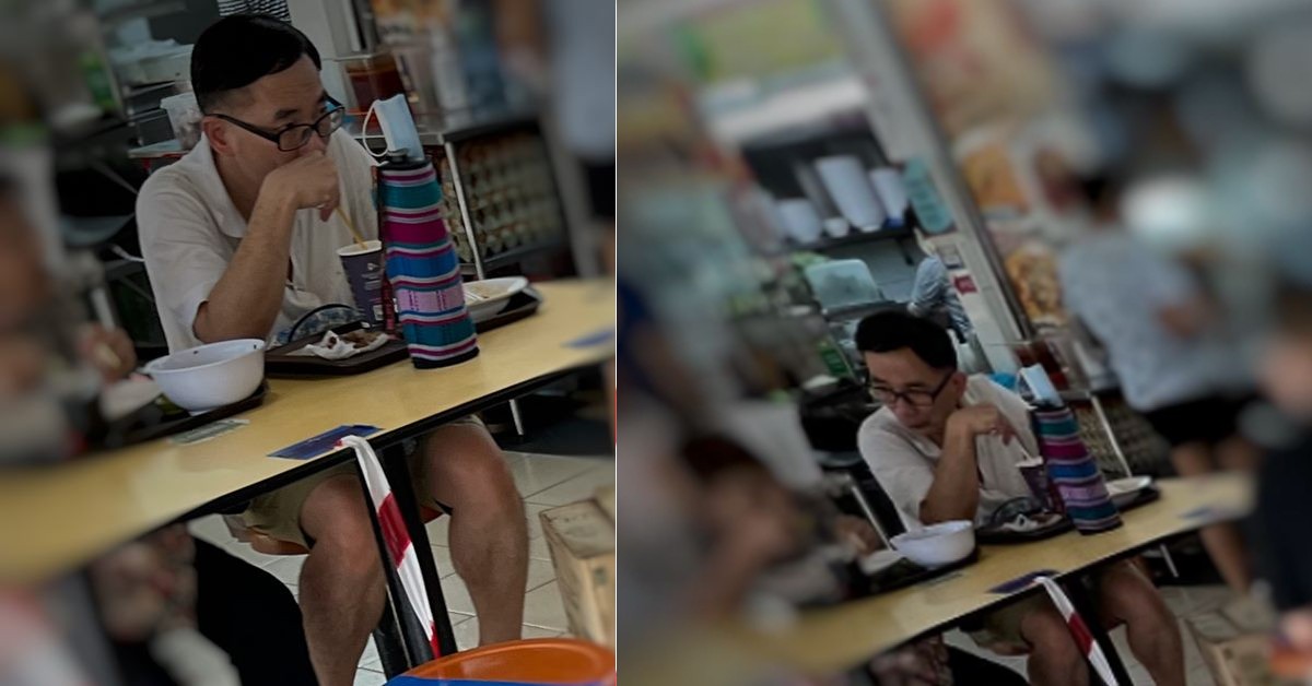 MAN SHOUT VULGARITIES & INSITGATES DISPUTE AT AMK HAWKER
