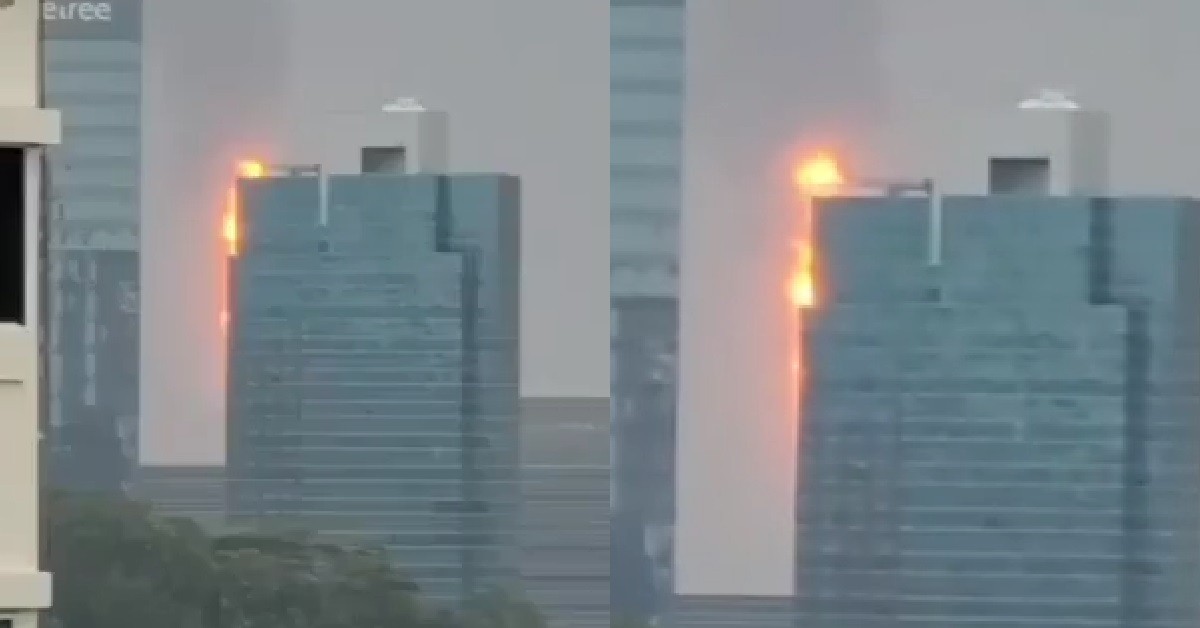 BUILDING ON FIRE ALLEGEDLY NEAR DEPOT ROAD, BURN UNTIL JIALAT