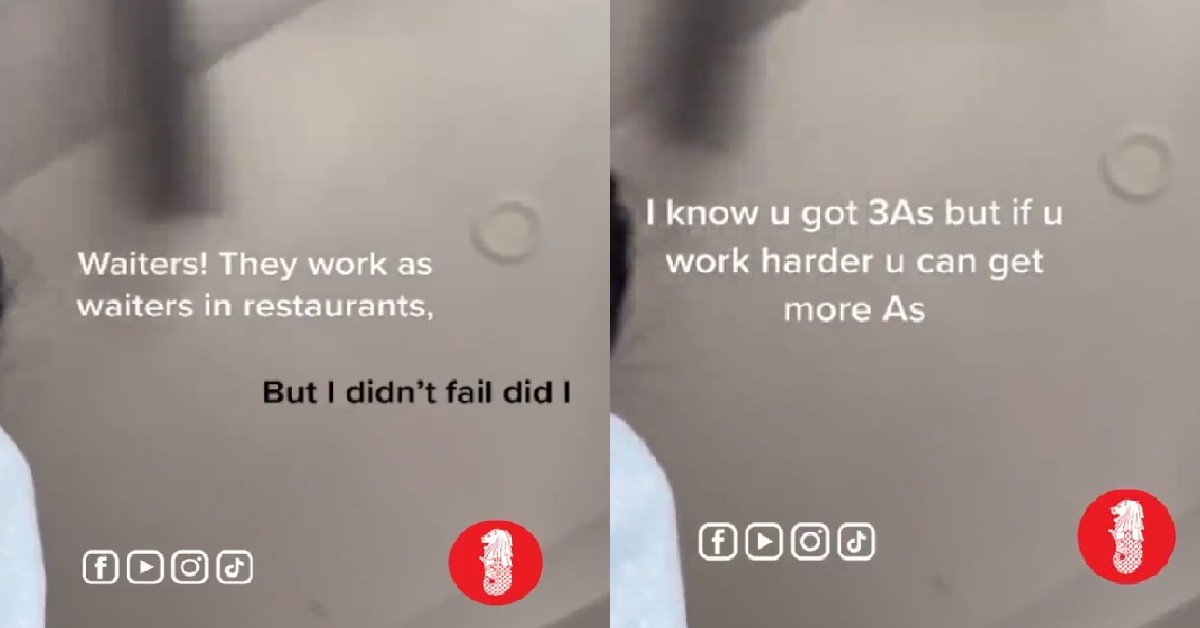 GIRL KENA SCOLD BY MOTHER BECAUSE SHE ONLY SCORED 3 AS FOR EXAMS