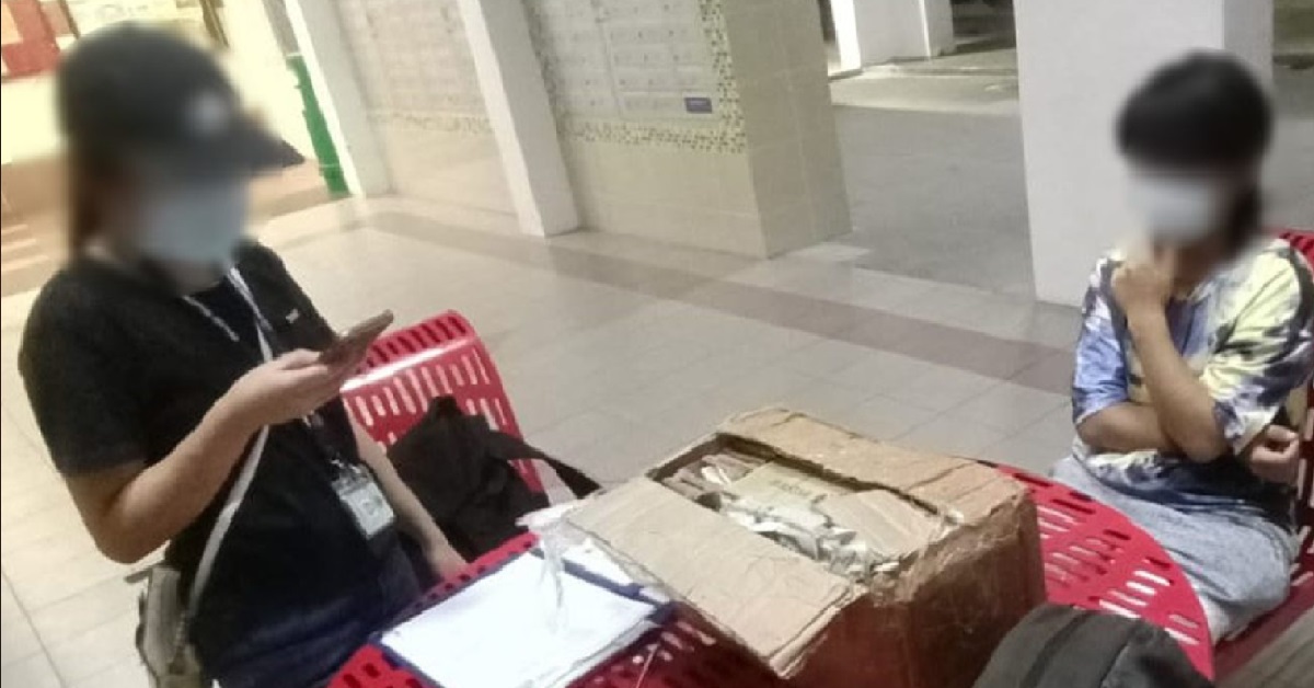 MAIDS CAUGHT ALLEGEDLY DEALING WITH CONTRABAND CIGARETTES