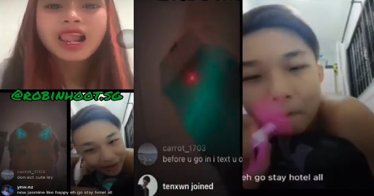 YP BENG SHOW OFF HIS TAGGING TO FRIENDS, WHO IS VAPING ON CAMERA
