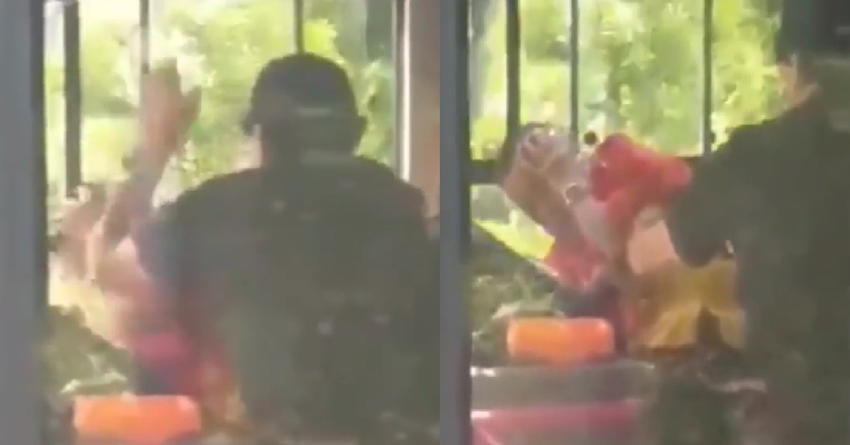 UNCLES ALLEGEDLY HANTAM BUS DRIVER WHO ASKED THEM TO WEAR MASK PROPERLY