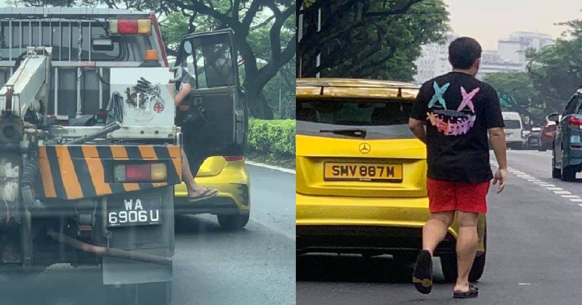 “MECHANIC” APPEARS AFTER ACCIDENT, LEAVES AFTER POLICE CALLED