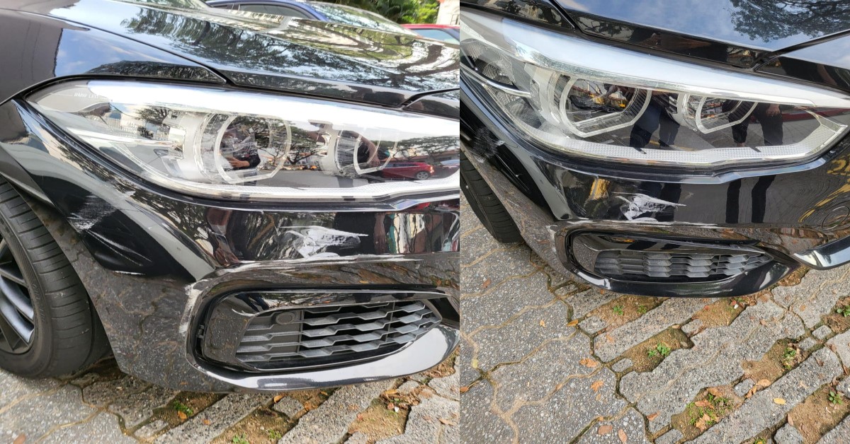 OWNER LOOKING FOR HIT & RUN WITNESSES AT AMK BLOCK 505 CARPARK