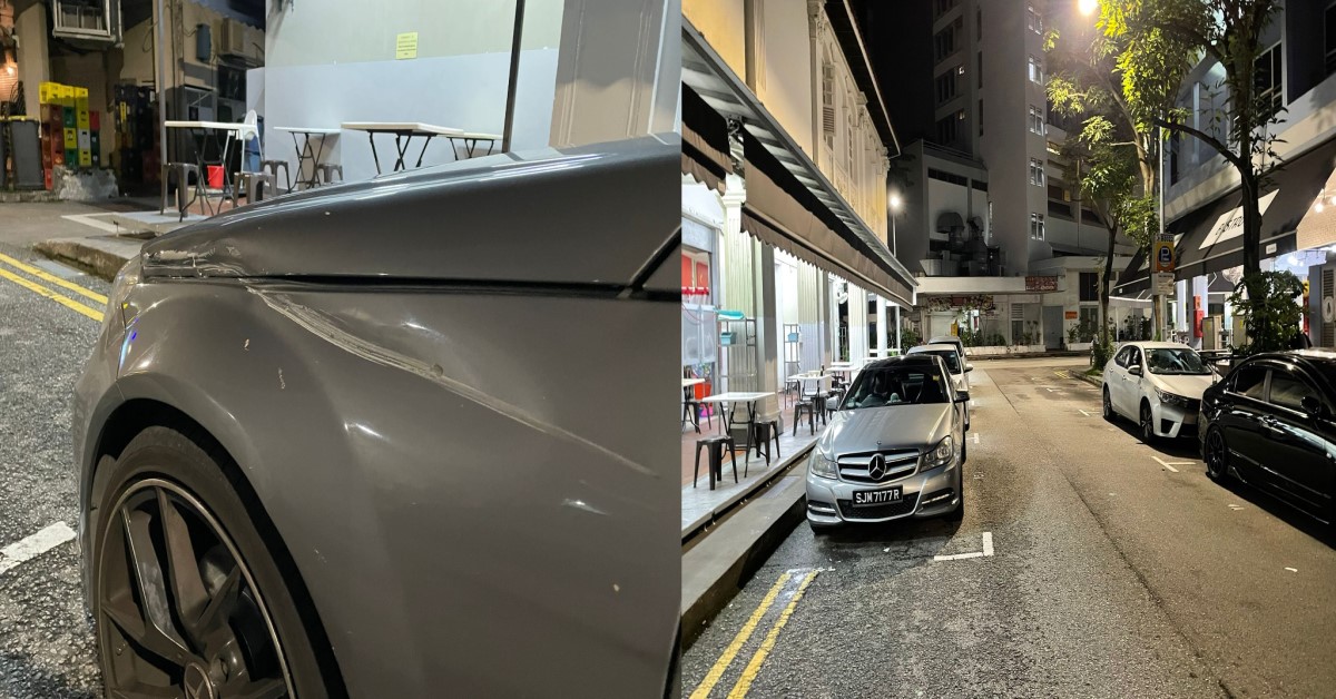 NETIZEN’S MERCEDES GOT HIT & RUN, APPEALING FOR INFORMATION