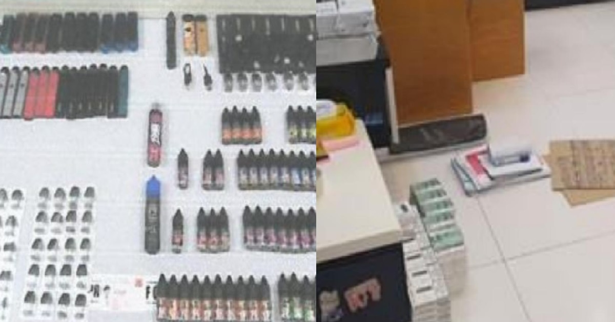 GUY WHO STOLE ILLEGAL VAPES FROM DELIVERYMAN TO RESELL, JAILED