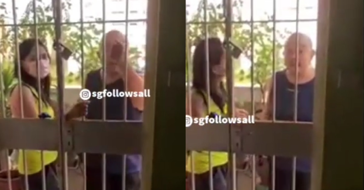 MAN STANDS OUTSIDE NEIGHBOUR’S HOUSE SHOUTING VULGARITIES