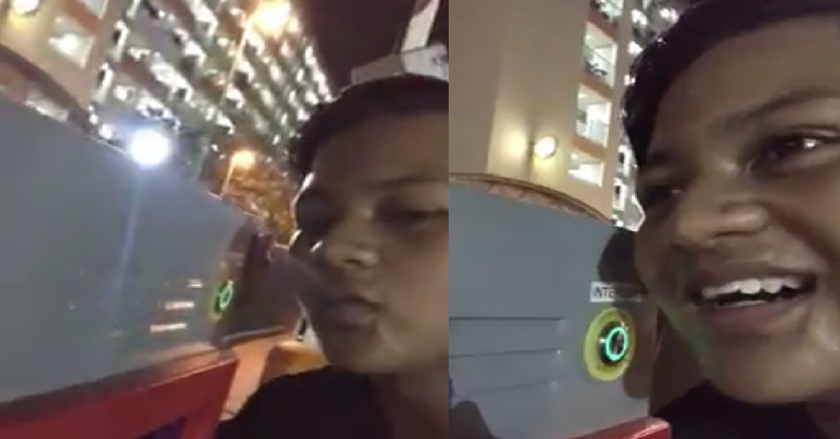 GUY USES CARPARK INTERCOM TO ORDER MCSPICY, GETS SCOLDED