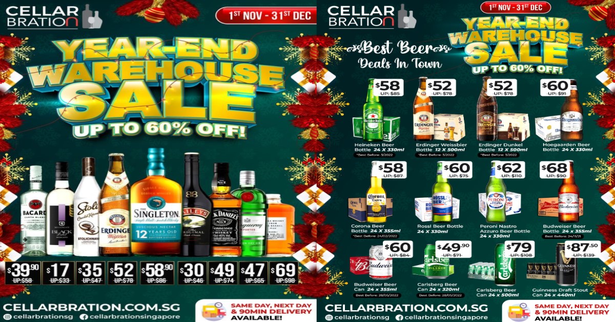 67% OFF ALCOHOL PRODUCTS AVAILABLE AT CELLARBRATION SPORE