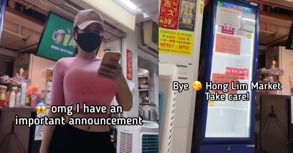 HONG LIM MARKET BEER LADY CLOSES HER SHOP TO MAKE MORE VIDEOS