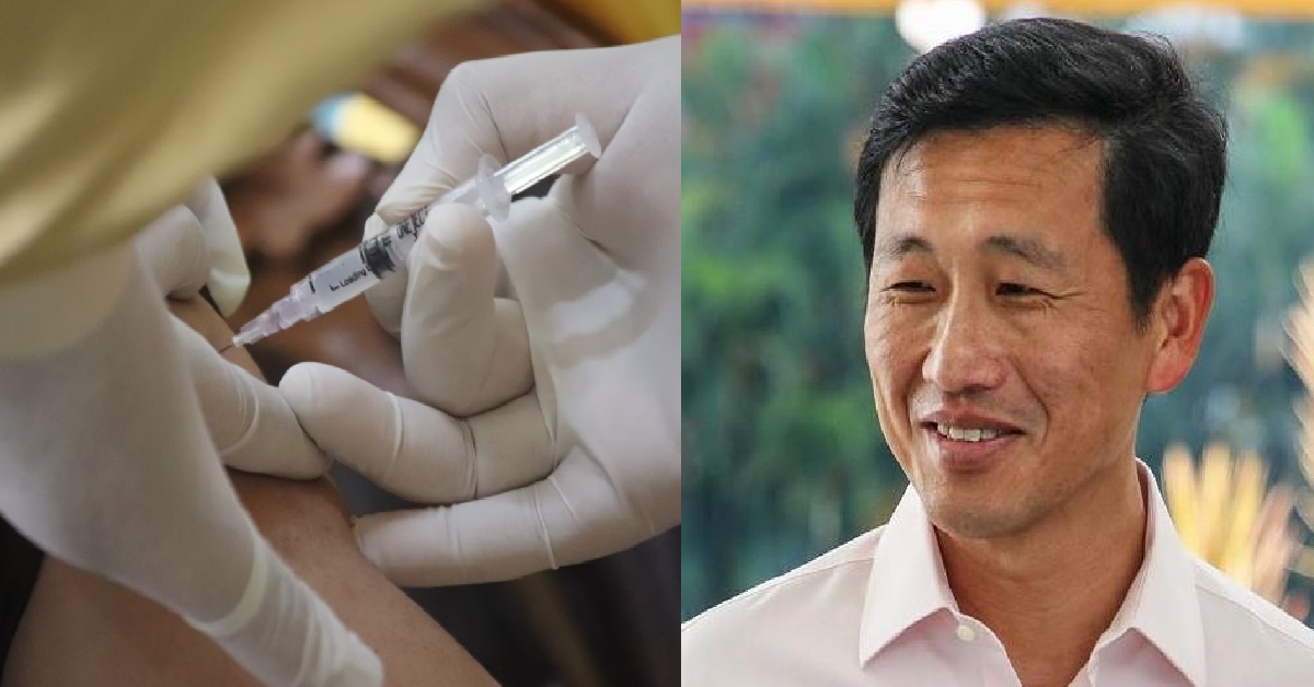 ONG YE KUNG – BOOSTER SHOTS REQUIRED TO BE CONSIDERED “FULLY VACCINATED”