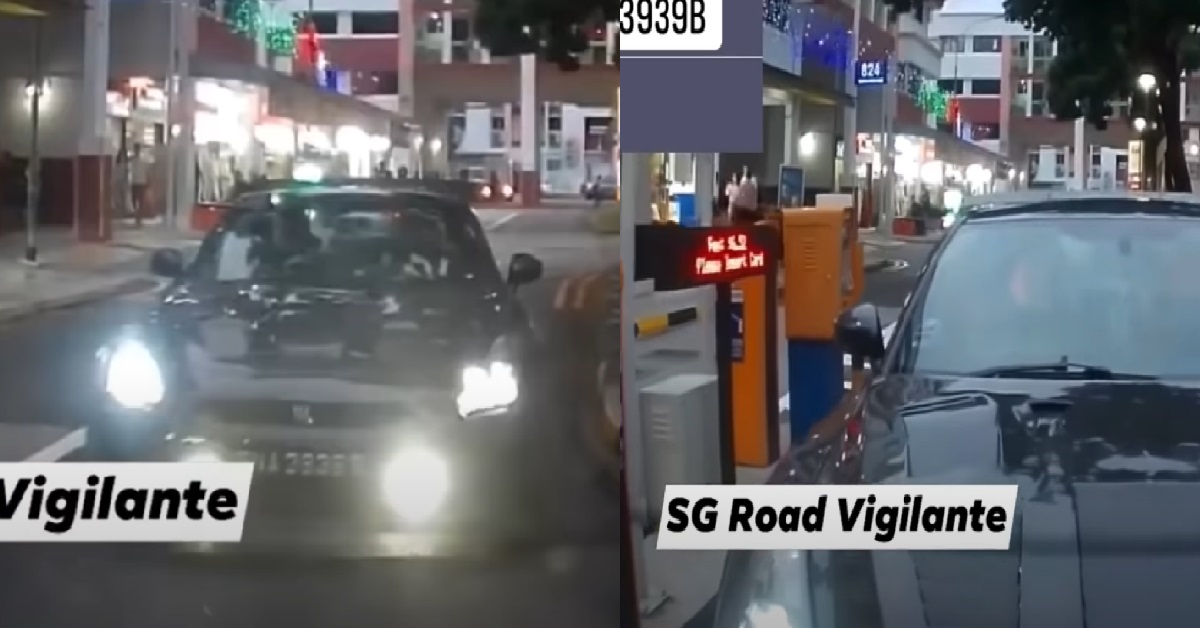 DRIVER OF $500K GTR TAILGATES TO EVADE PARKING FEE OF $6.52 AT TAMPINES