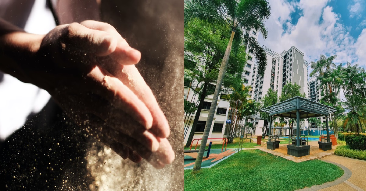 RESIDENT NOT HAPPY BECAUSE UNCLE LIKE TO CLAP HIS HANDS WHILE WALKING AT NIGHT