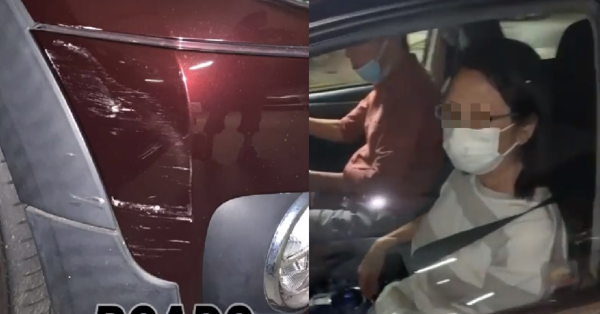 DRIVER CAUGHT HITTING WOMAN’S CAR, SHOUTS AT HER: “WHAT’S THE BIG DEAL!”