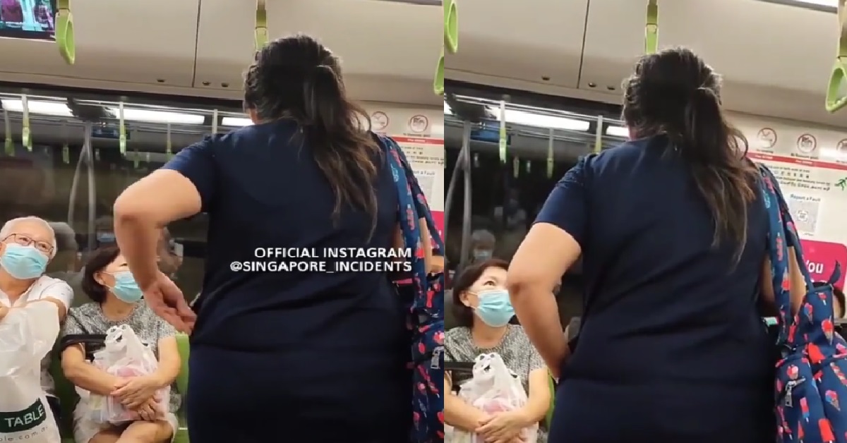 WOMAN SHOUTS AT COMMUTER IN MRT: “HOW COME YOUR BABY NEVER WEAR A MASK”