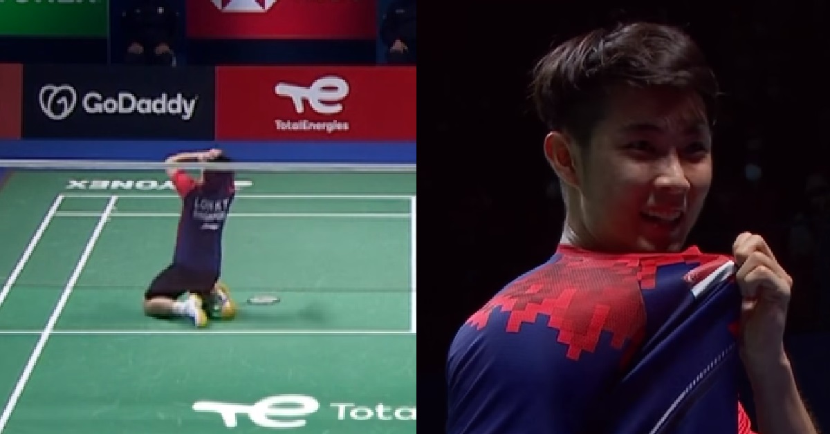 LOH KEAN YEW BECOMES FIRST S’POREAN BADMINTON WORLD CHAMPION