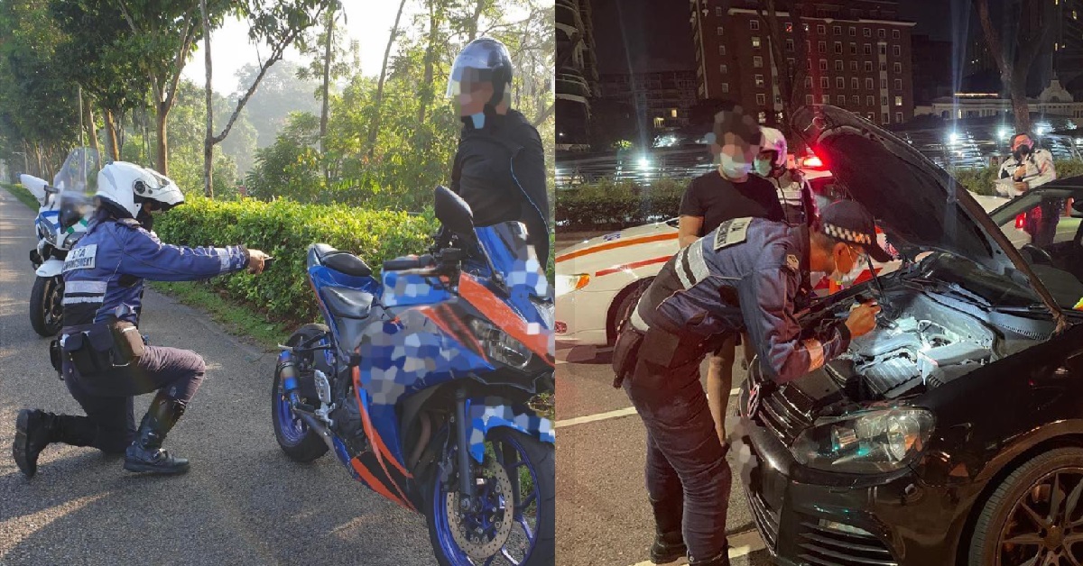 ERRANT DRIVERS CAUGHT FOR ILLEGAL MODIFICATIONS TO THEIR VEHICLES