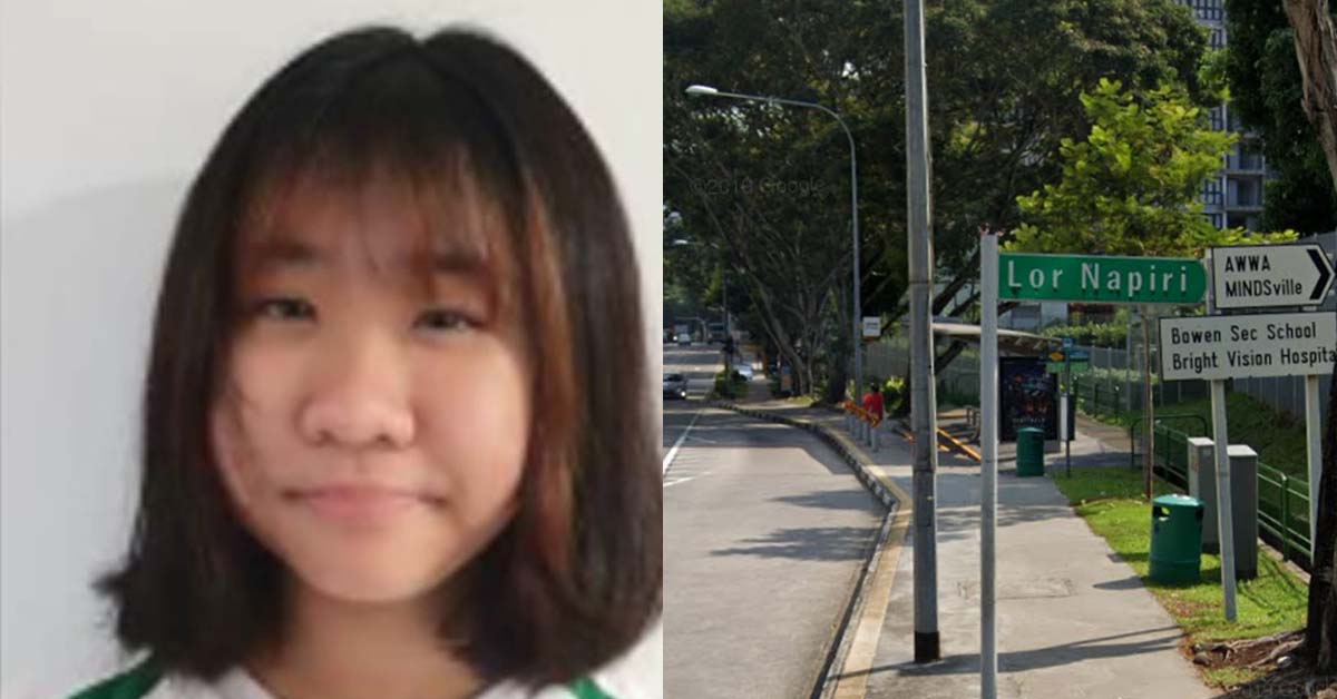 14 Y.O GIRL MISSING FOR OVER 2 WEEKS, LAST SEEN IN HOUGANG
