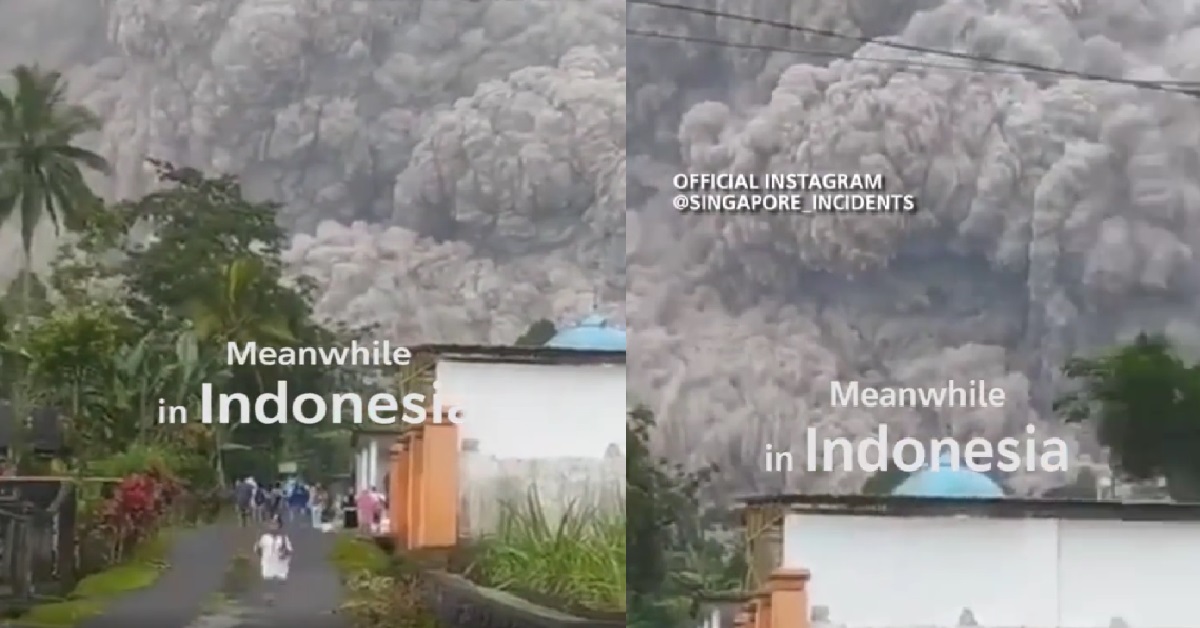 SEMERU VOLCANO ERUPTS IN INDONESIA, 13 KILLED AND DOZENS INJURED