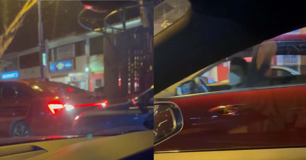 WOMAN PARALLEL PARK AT CHOMP CHOMP KNOCK INTO CAR THRICE