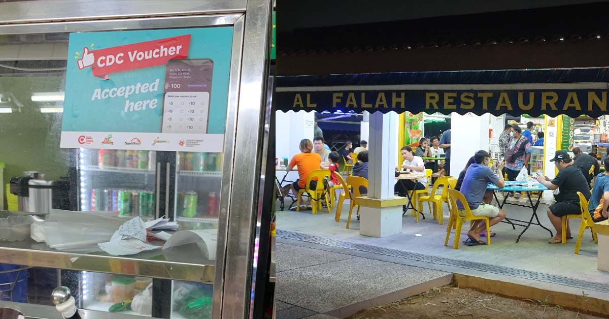 NETIZEN ENCOUNTER SHOPS THAT DO NOT ACCEPT CDC DESPITE  DISPLAYING THE STICKER