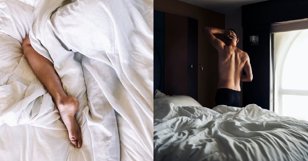 GUY STARTED SLEEPING WITH GF, BUT IS TOO NERVOUS UNTIL CANNOT “STAND”