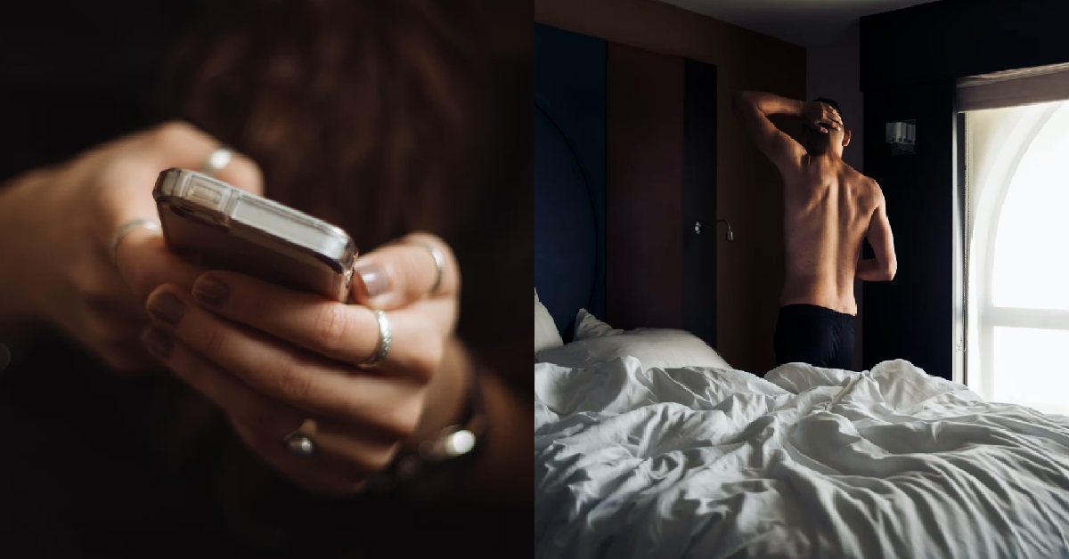 WOMAN ALLEGEDLY THREATENED TO SPREAD INTIMATE RECORDINGS OF MAN TO HIS MOTHER