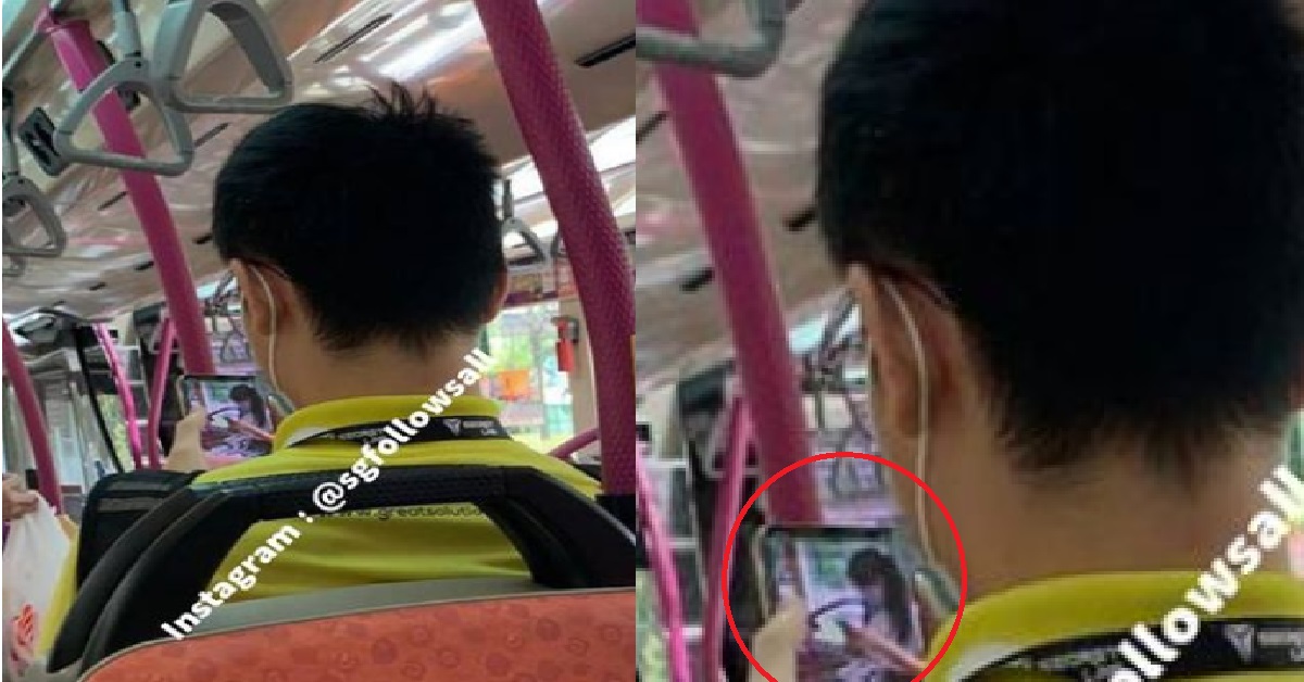 MAN ALLEGEDLY TOOK PICTURES OF GIRL INSIDE BUS & SENT IT TO A TELEGRAM GROUP