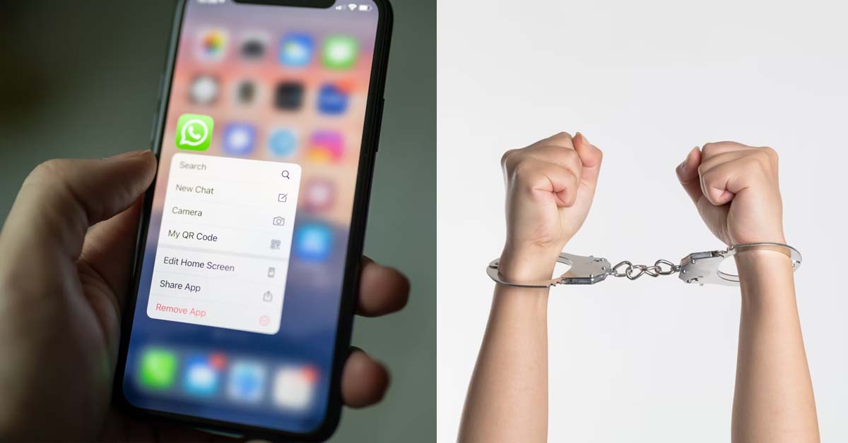 5 ARRESTED FOR WHATSAPP SCAMS AND CAUGHT WITH DRUGS