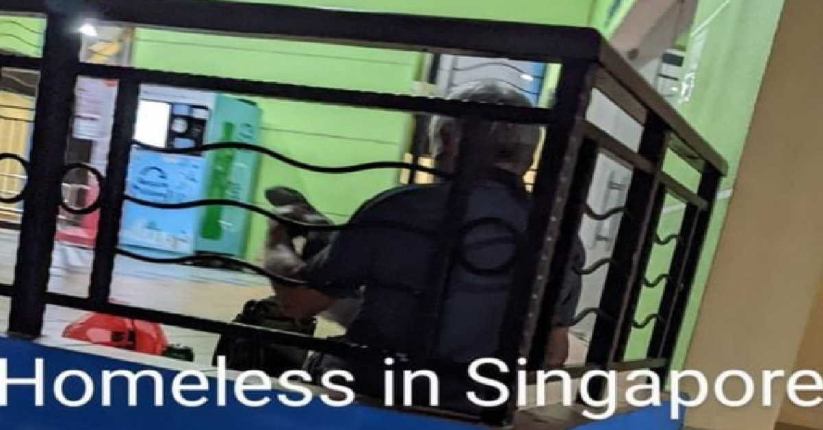 65 Y.O HOMELESS MAN EARNS $1K A MONTH AS CLEANER, SLEEPS IN THE STREETS