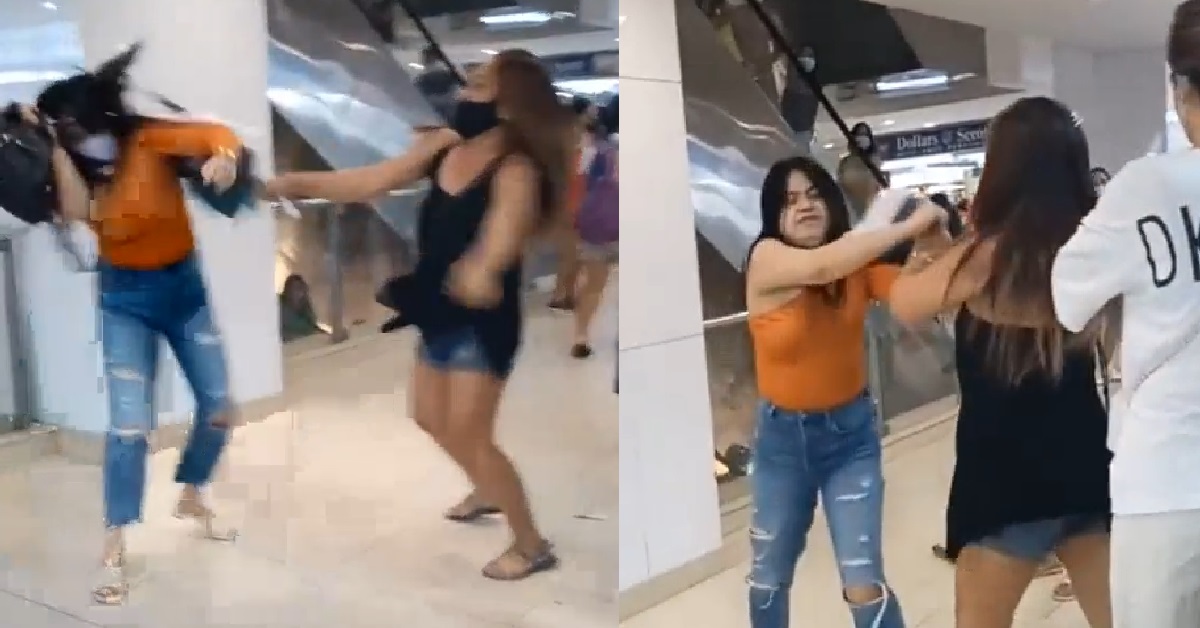 MAIDS GONE WILD – 1V1 EPIC FIGHT USING BAG AS WEAPON @ LUCKY PLAZA