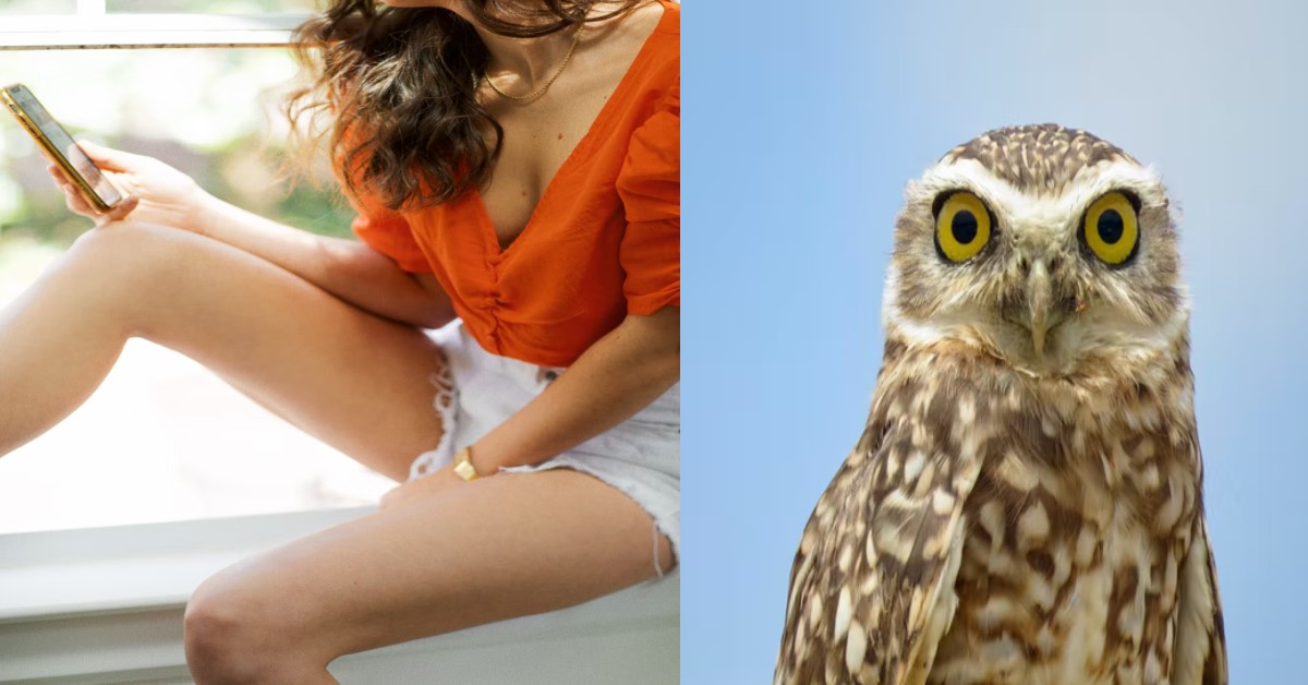 GIRL ACCIDENTALLY FLASHES TO SOMEONE TRYING TO HIT ON HER