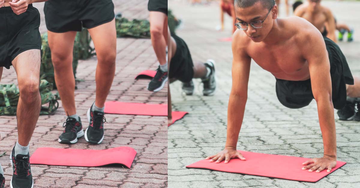 BMT RECRUITS TRAINING WITH MATS, NETIZENS SAY “NCC SCHOOL BOYS TOUGHER”