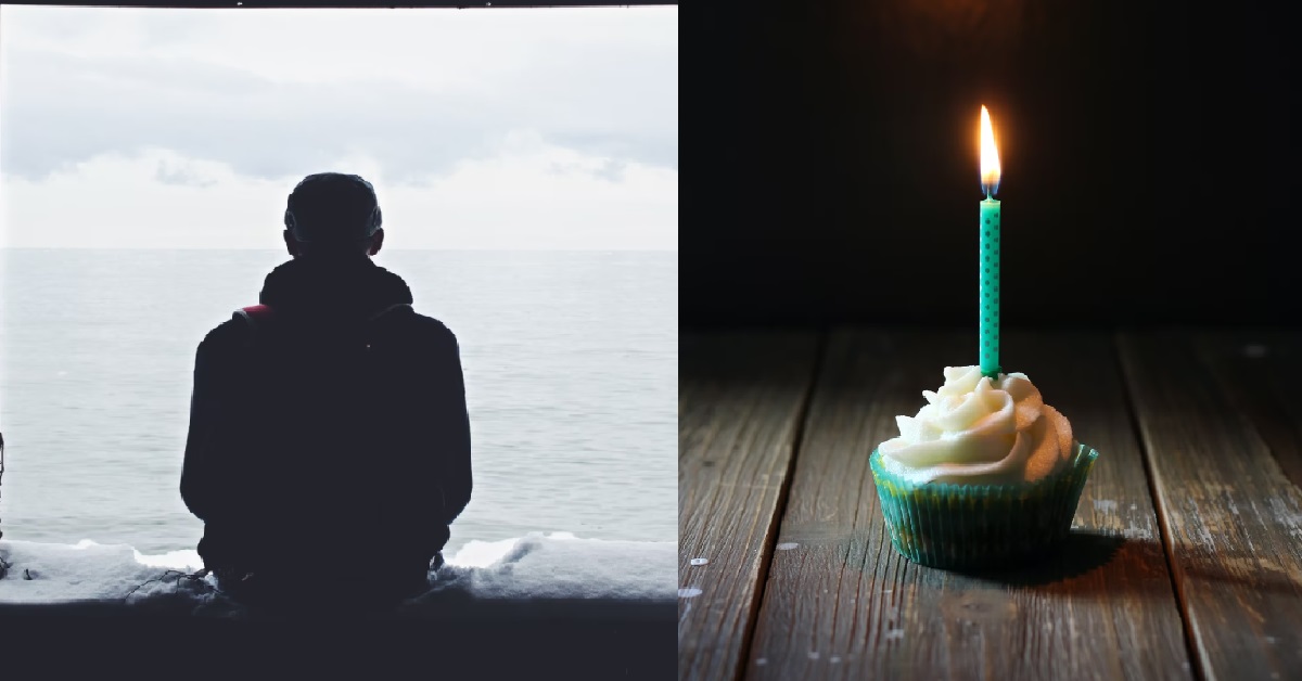 GUY FEELS SAD AND WORTHLESS BECAUSE NOBODY REMEMBERED HIS BIRTHDAY