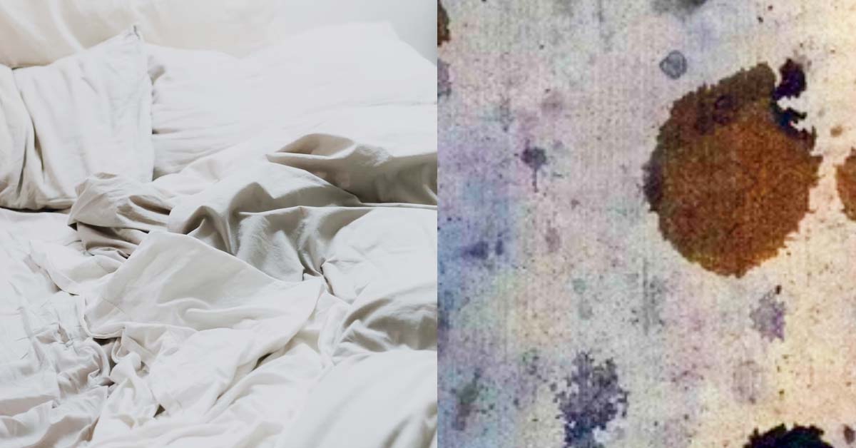 GUY DEMANDS GF TO PAY FOR BED SHEETS AFTER BLOOD STAIN