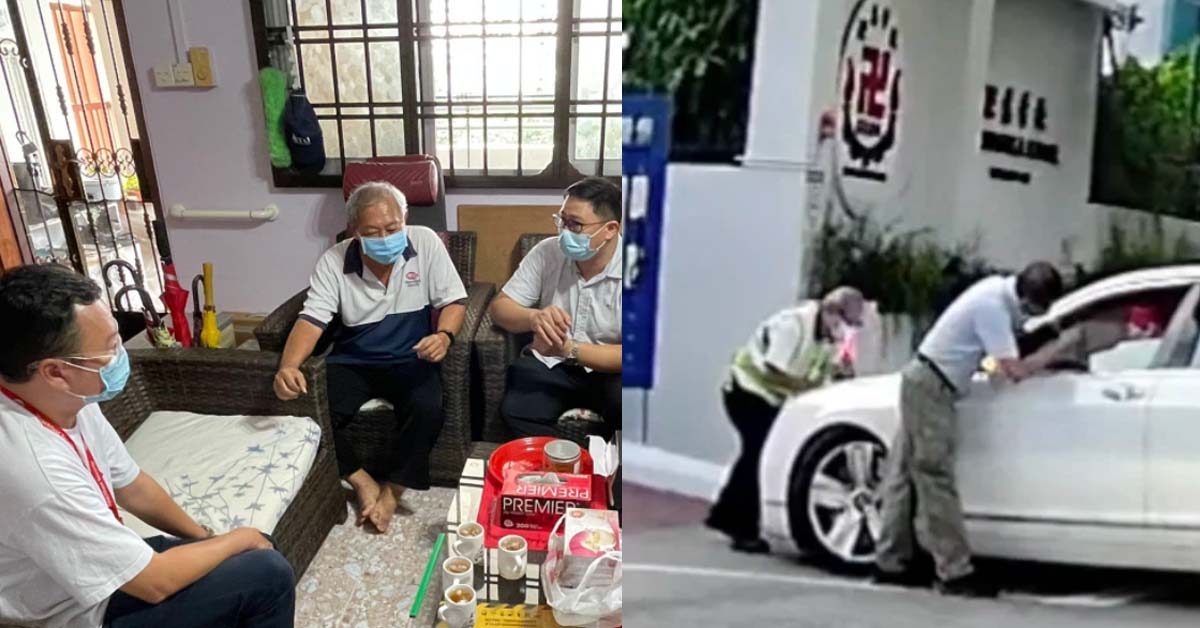 ELDERLY MAN IN BENTLEY DRIVER INCIDENT, RECOVERING