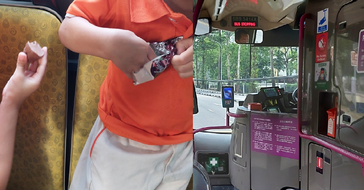 KIND BUS CAPTAIN STOPS BUS TO GIVE CRYING CHILD SOME CHOCOLATES