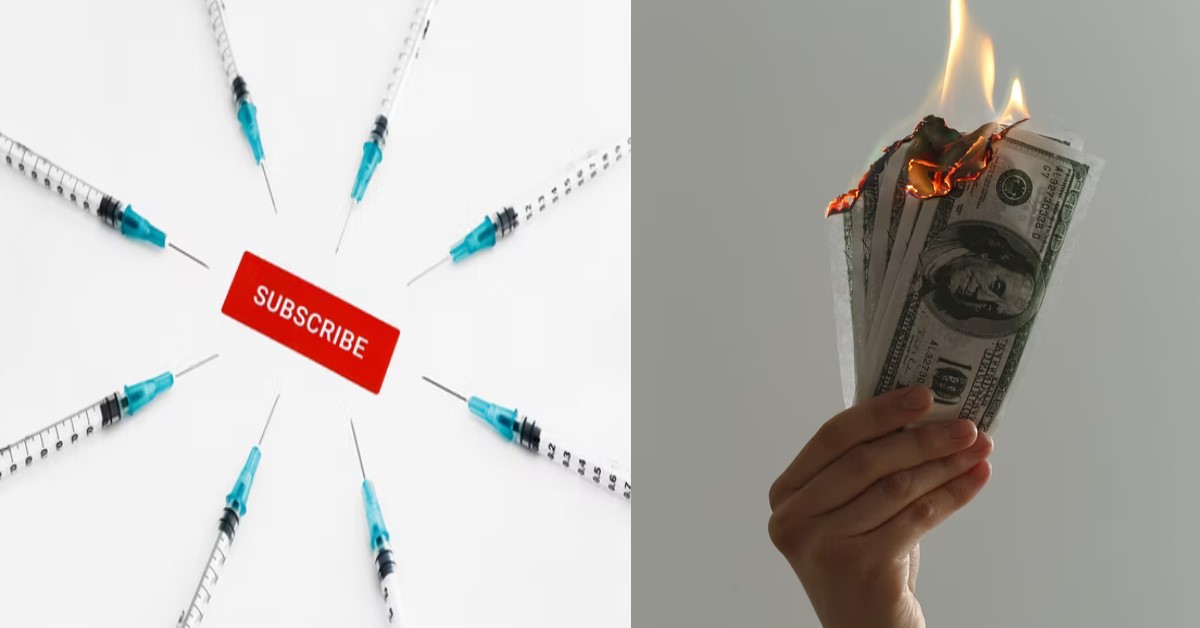 GUY FORGOT TO CANCEL SUBSCRIPTION, WASTED ALMOST $10,000